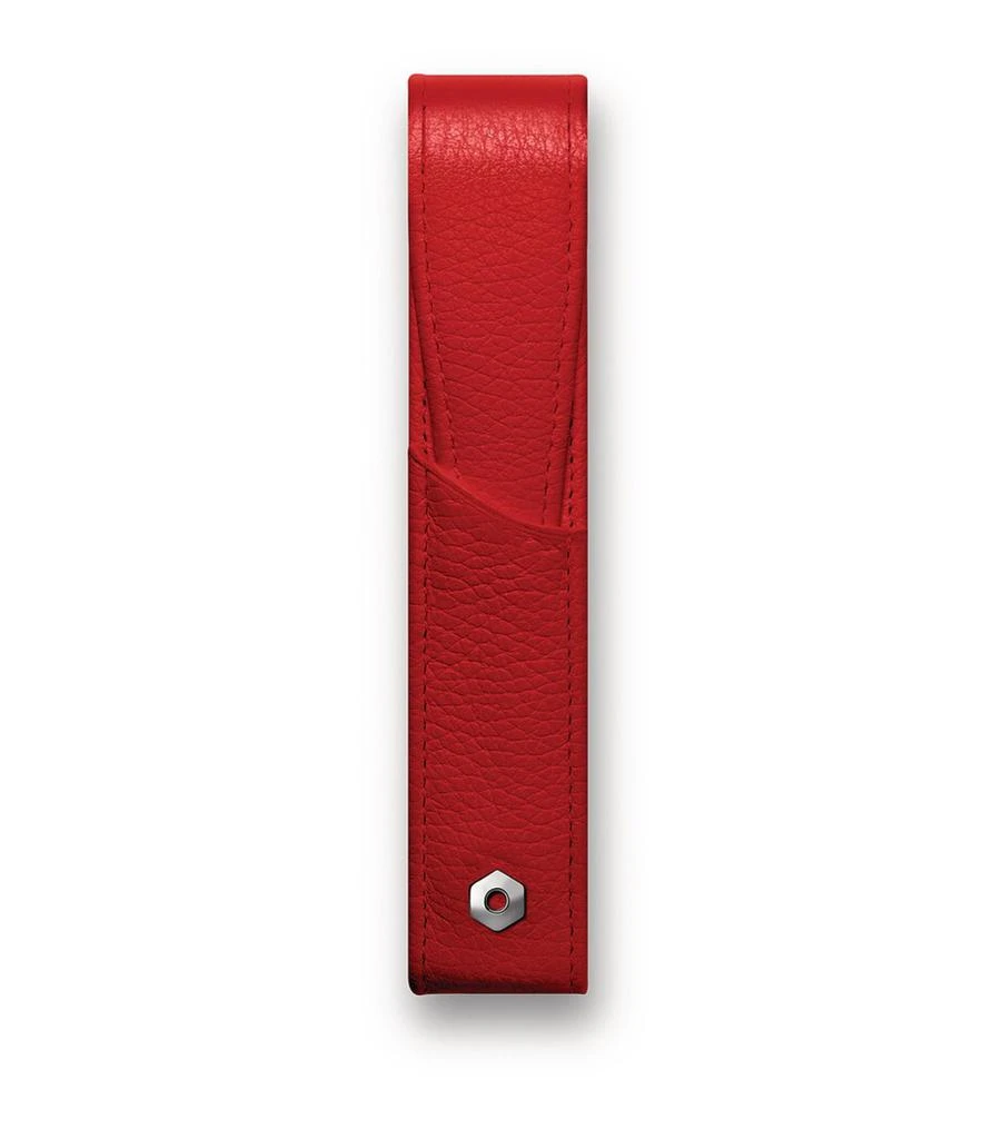 Caran d'Ache Cd Leman 1 Pen Case Red Scarlet Lacq 1