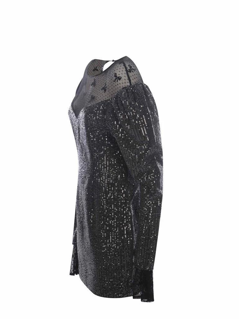 knee length dresses for ladies Rotate by Birger Christensen Sequin Mini Dress main image 0