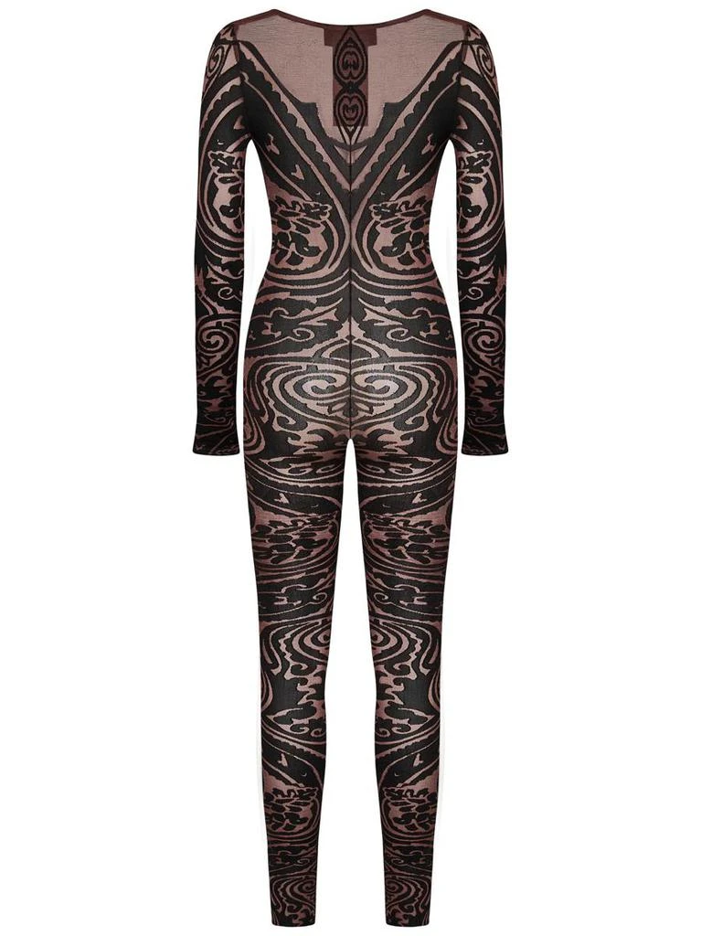 Wolford Wolford Paisley Tattoo Jumpsuit 3