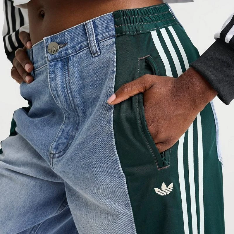 Adidas Women
s adidas Originals Athletic Dept Firebird Denim Pants 5