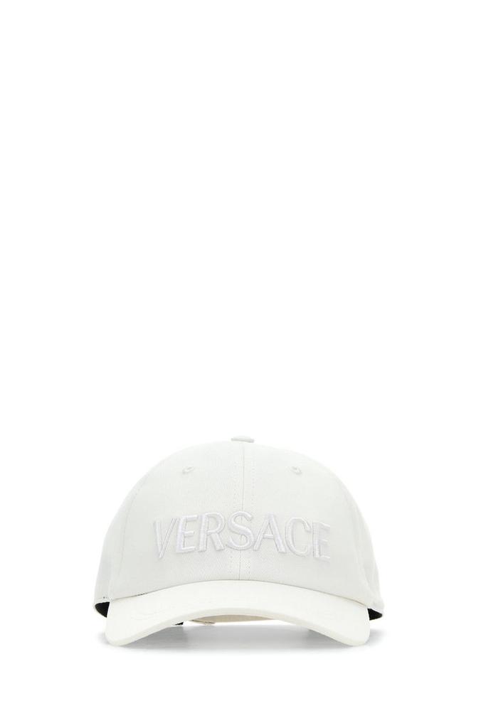 VERSACE キャップ　ホワイト Shop Versace Logo Cap on Sale at BeyondStyle – Get 41% Off Versace