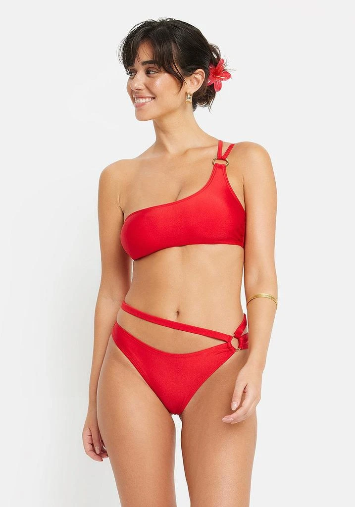 LASCANA Women
s Strappy O-Ring Bikini Swim Bottom 6