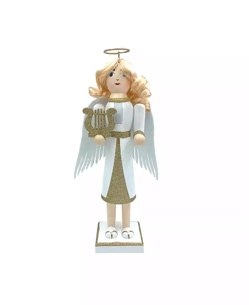 Santa
s Workshop 14" Angel Nutcracker