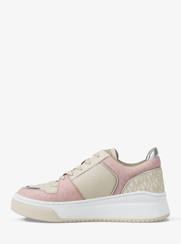 Michael Kors Lexi Mixed-Media Sneaker 3