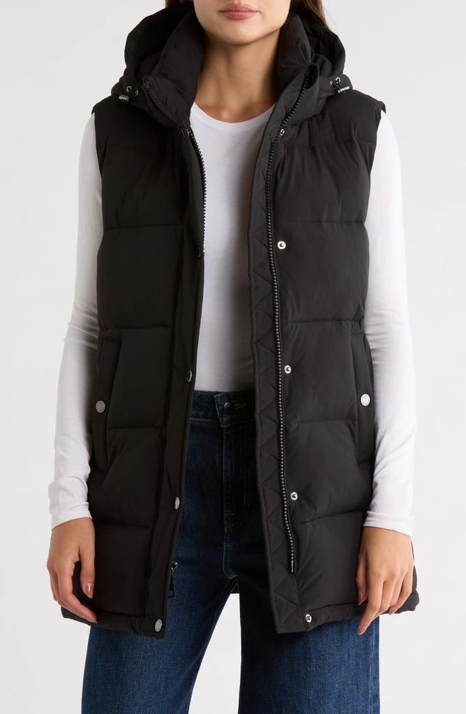 Michael Kors Longline 450 Fill Power Puffer Vest 3