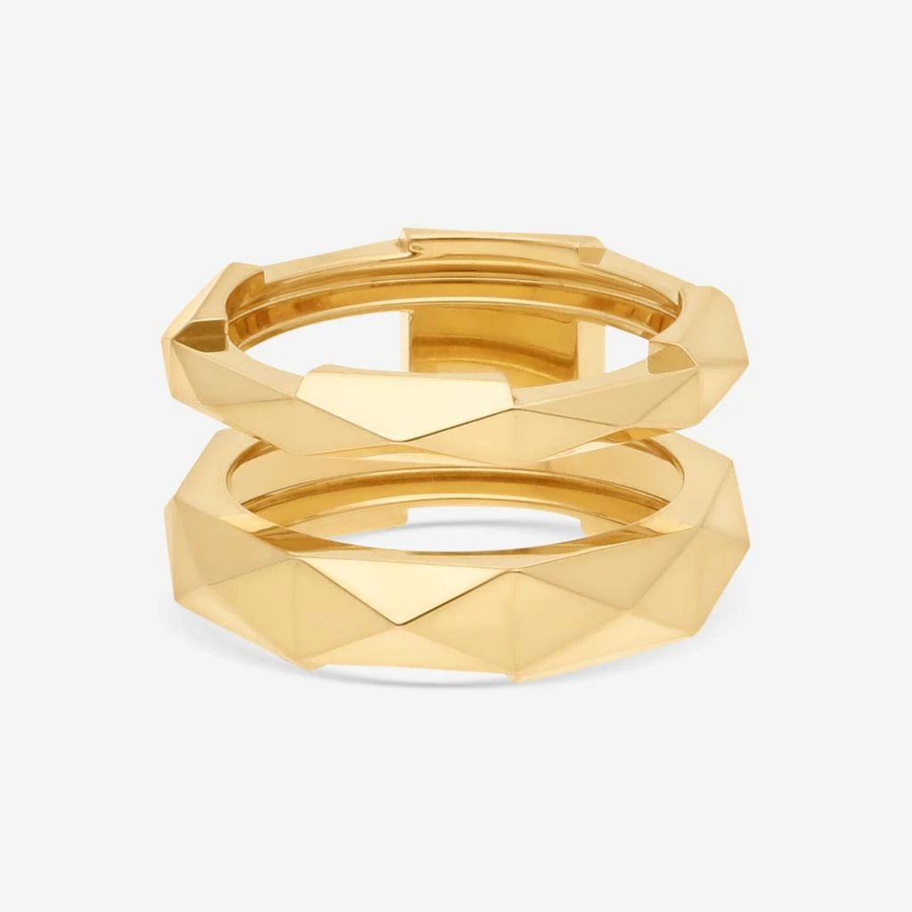 Gucci Gucci Link to Love 18K Yellow Gold Ring Sz. 8 YBC745657001017 3