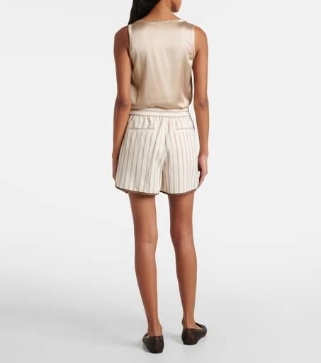 Brunello Cucinelli High-rise Bermuda shorts 3