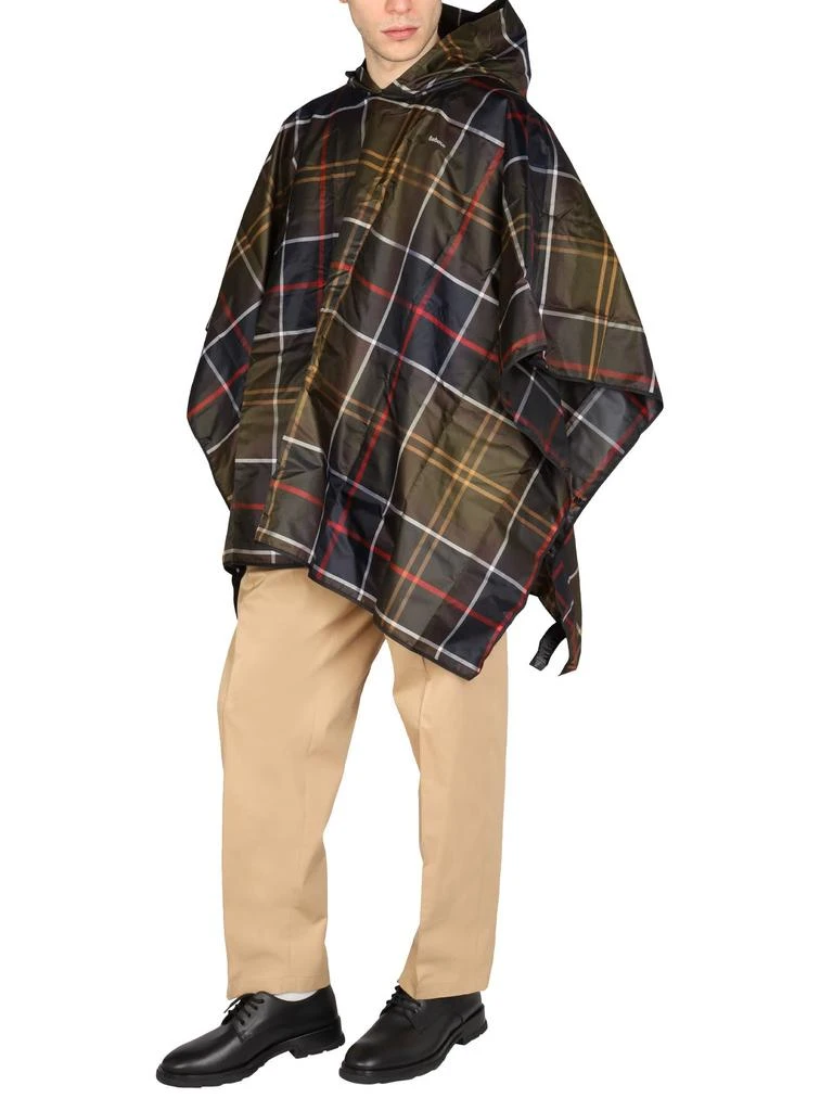 Barbour Tartan Poncho 3