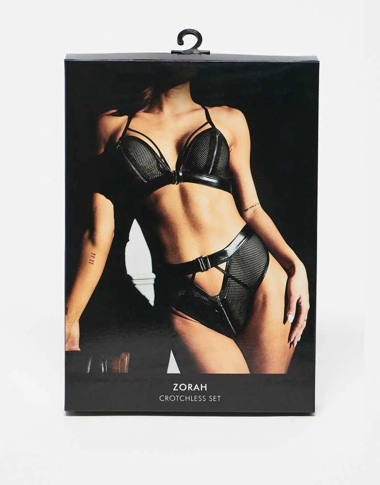 Ann Summers Ann Summmers Zorah set in black 3