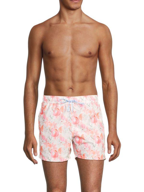 Siamo Verano Floral Drawstring Swim Shorts