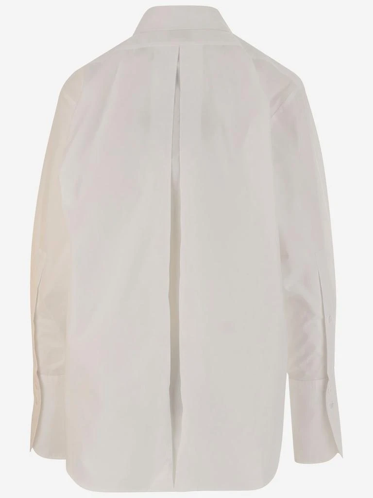 PATOU Patou Pleated Long Sleeve Blouse 2