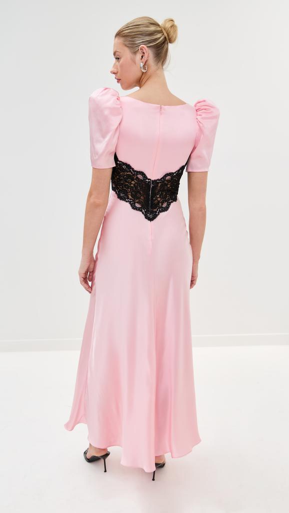Rodarte Satin Charmeuse Bias Dress
