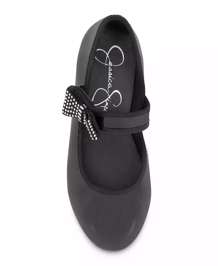 Jessica Simpson Little and Big Girls Amy Crystal Bow Ballet Flat 13