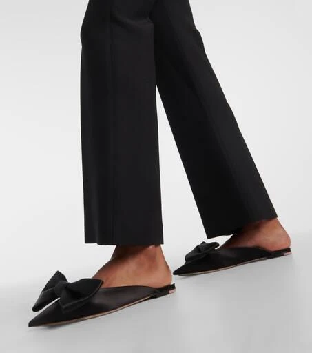 Valentino Un Château Bow satin mules 7