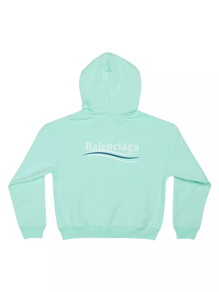 Balenciaga Political Campaign Shrunk Zip-up Hoodie 2