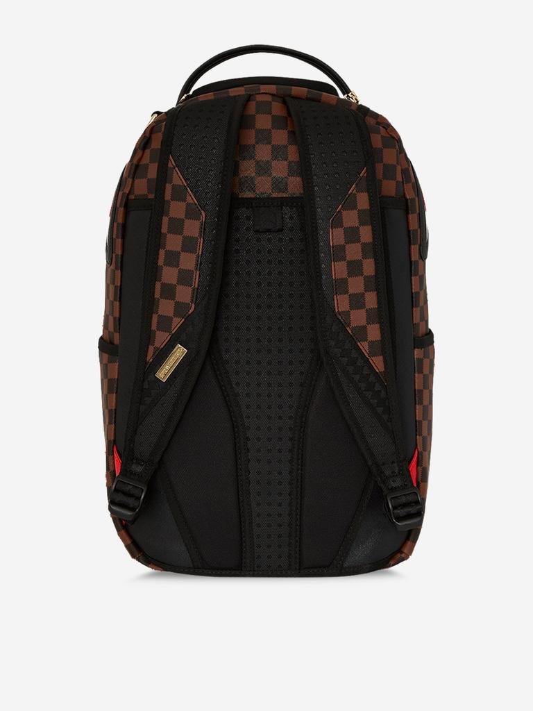 SprayGround Kids Sawtooth Sharks In Paris DLSV Backpack in Brown (45.72cm)