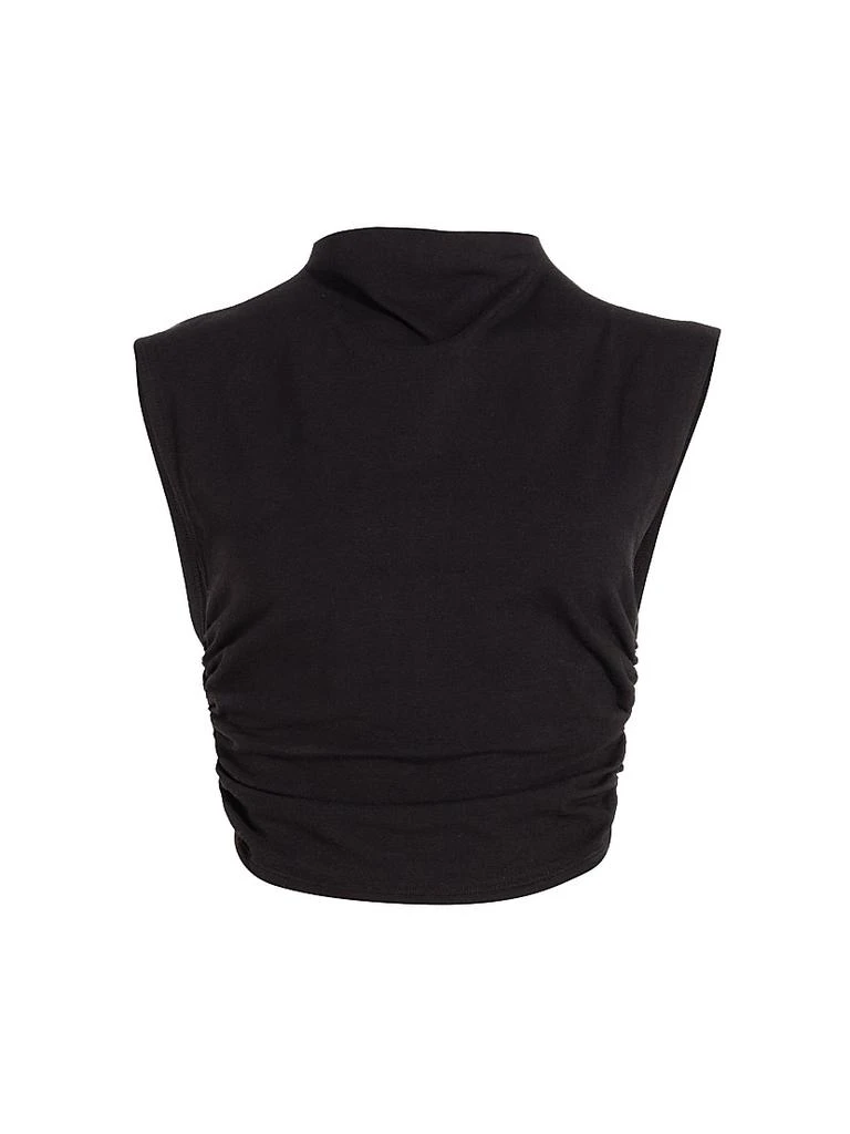 Reformation Lindy Ruched Knit Top 1