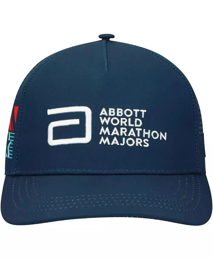 BOCO Gear Men's and Women's Navy World Marathon Majors Running Trucker Adjustable Hat 3
