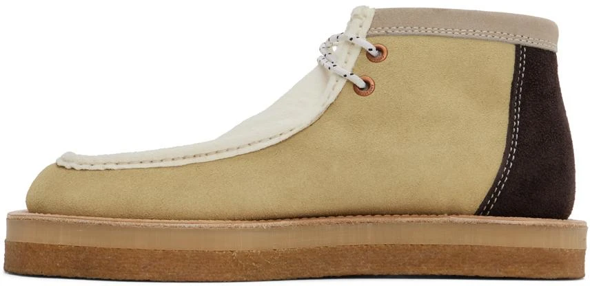 Andersson Bell White & Beige Credose Desert Boots 3