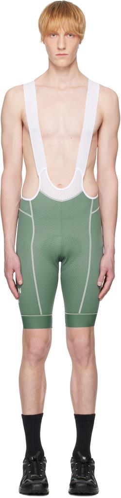 Pas Normal Studios Green 'Mechanism' Bib Shorts