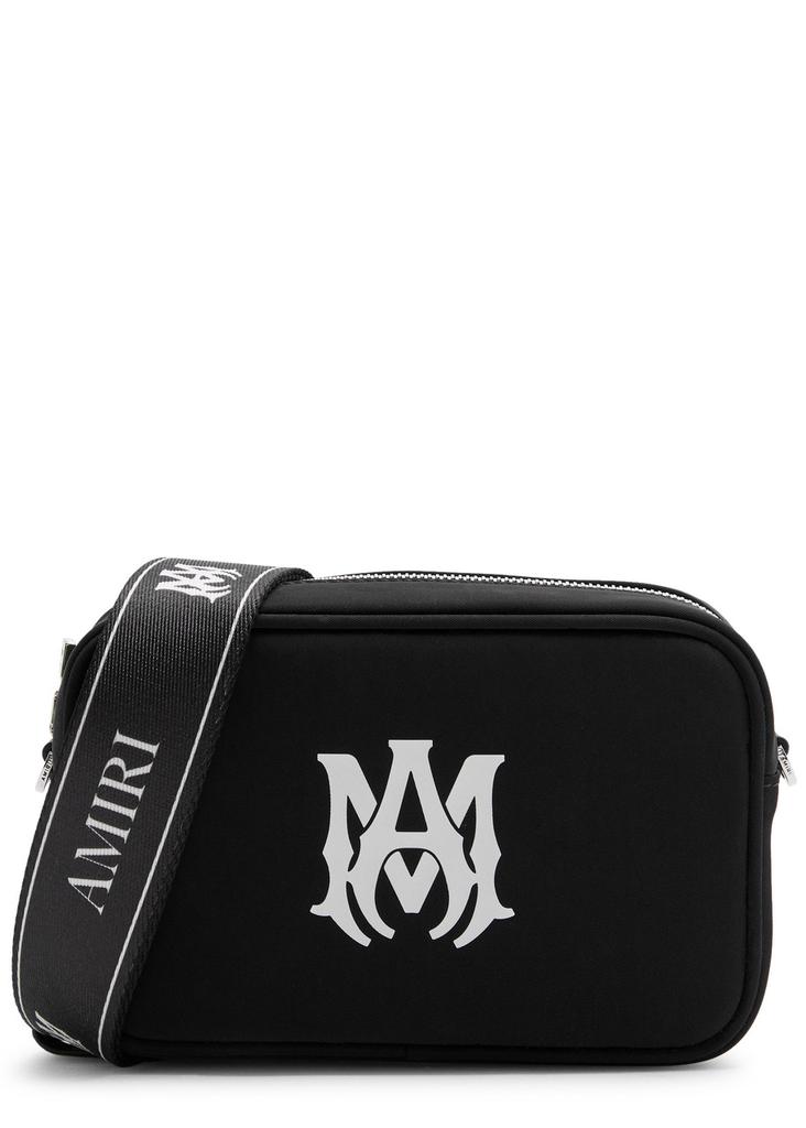 関税送料込【AMIRI】ロゴ刺繍 スタッズ メッセンジャーバッグ AMIRI Amiri Logo Embroidered Staggered Messenger Bag