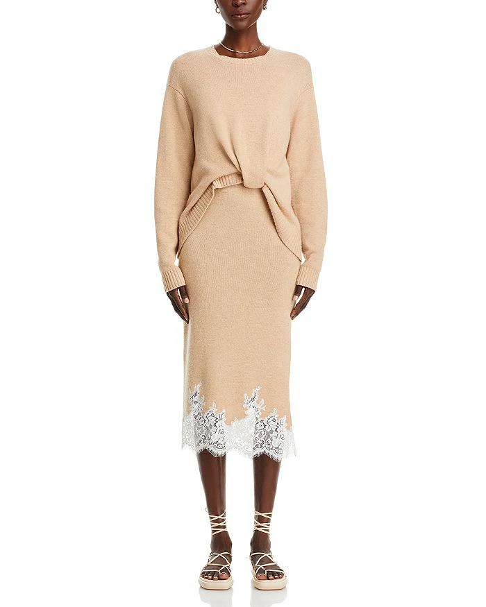 3.1 Phillip Lim Long Sleeve Draped Knit Dress 7