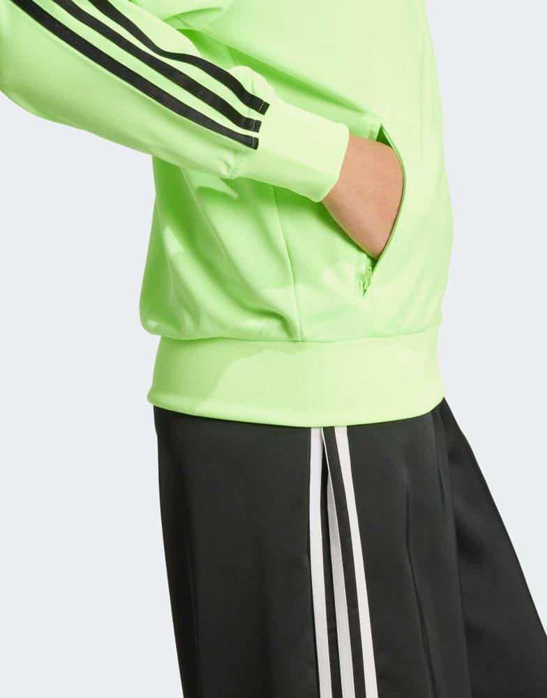 Adidas adidas Originals Firebird loose track top in green
