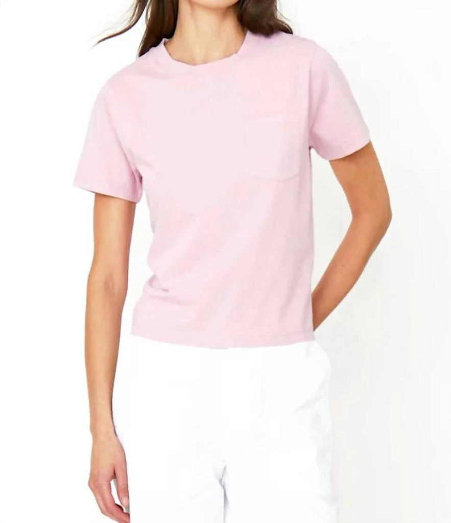 KULE Wynn Tee In Blush 1