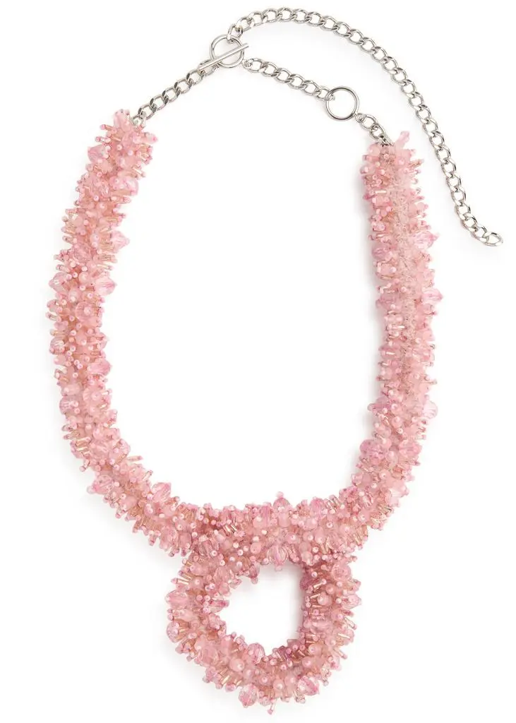 Dries Van Noten Loop beaded necklace 1