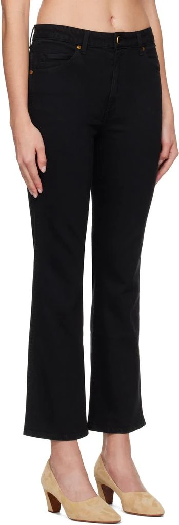 Khaite Black Vivian Stretch Jeans 2