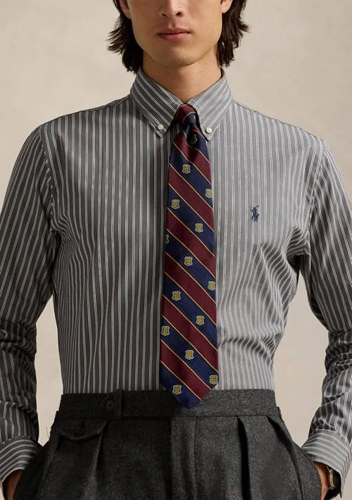 Ralph Lauren Ralph Lauren Classic Fit Striped Stretch Poplin Shirt 3