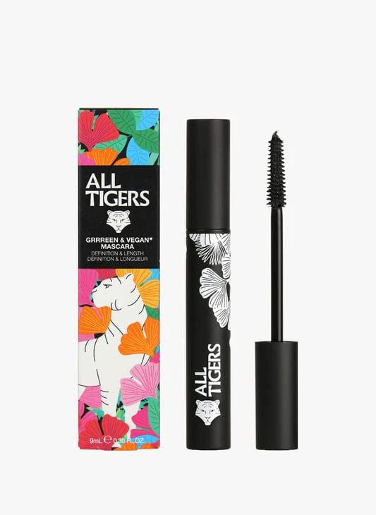 All Tigers Natural  Vegan Mascara - Definition  Length