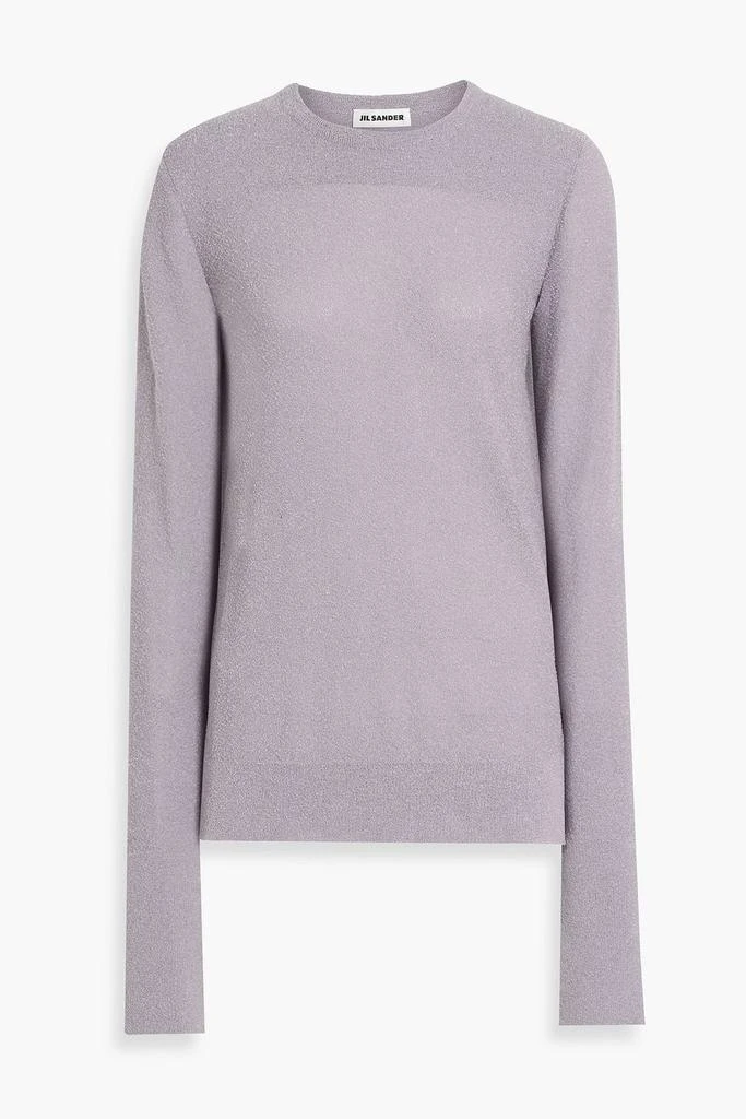Jil Sander Fringe High-Neck Knit Top - Sweaters - Free Shipping 
