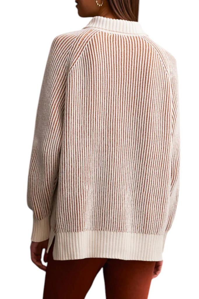 Tribal Tribal - Raglan Sleeves Sweater