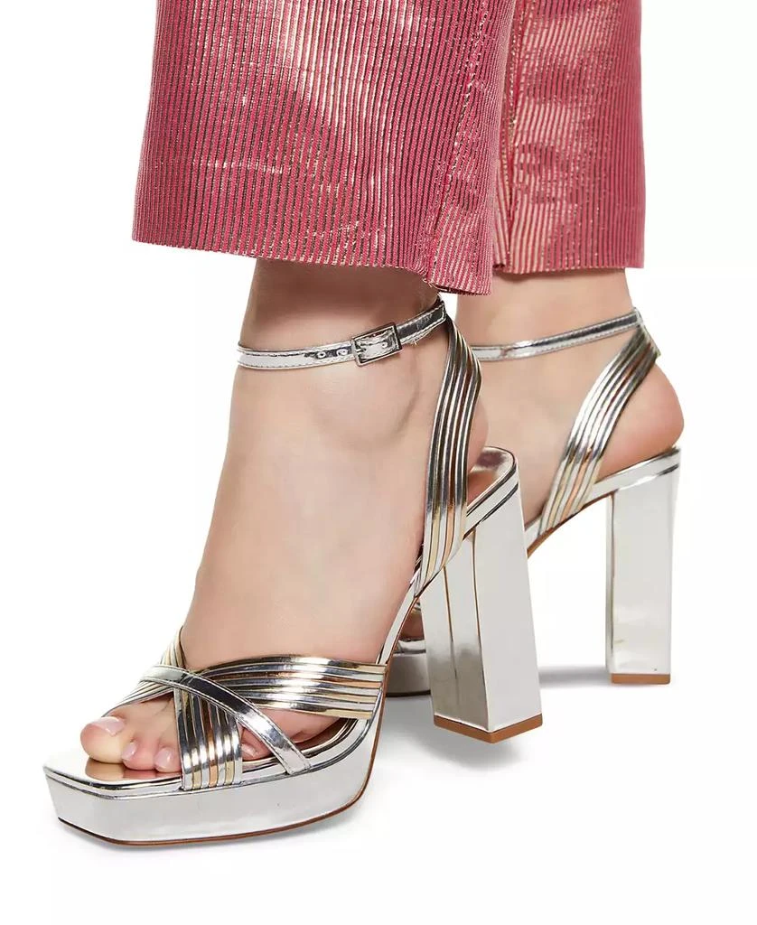 ALDO Women
s Nadie Strappy Platform Dress Sandals 6