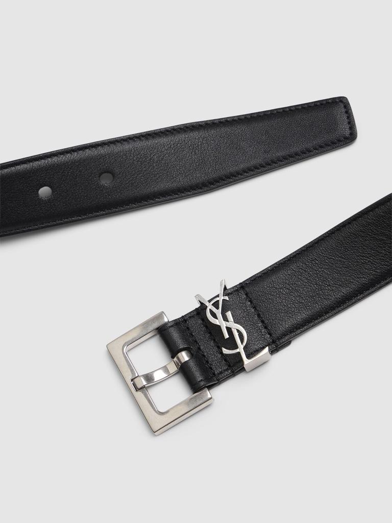 ベルト Saint Laurent Monogram Black Belt 3 Cm Saint Laurent Monogram Black Belt 3 Cm | ModeSens