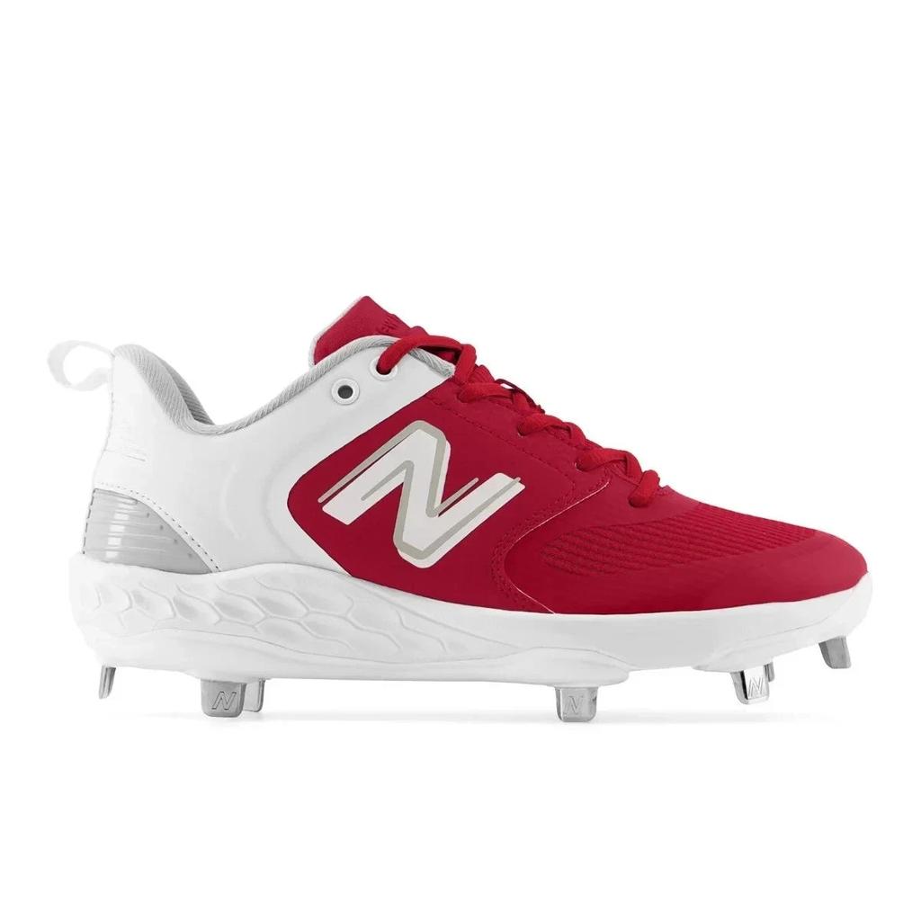 New Balance Fresh Foam X Velo V3 SMVELOR3 Womens Red Softball Cleats RHS6027