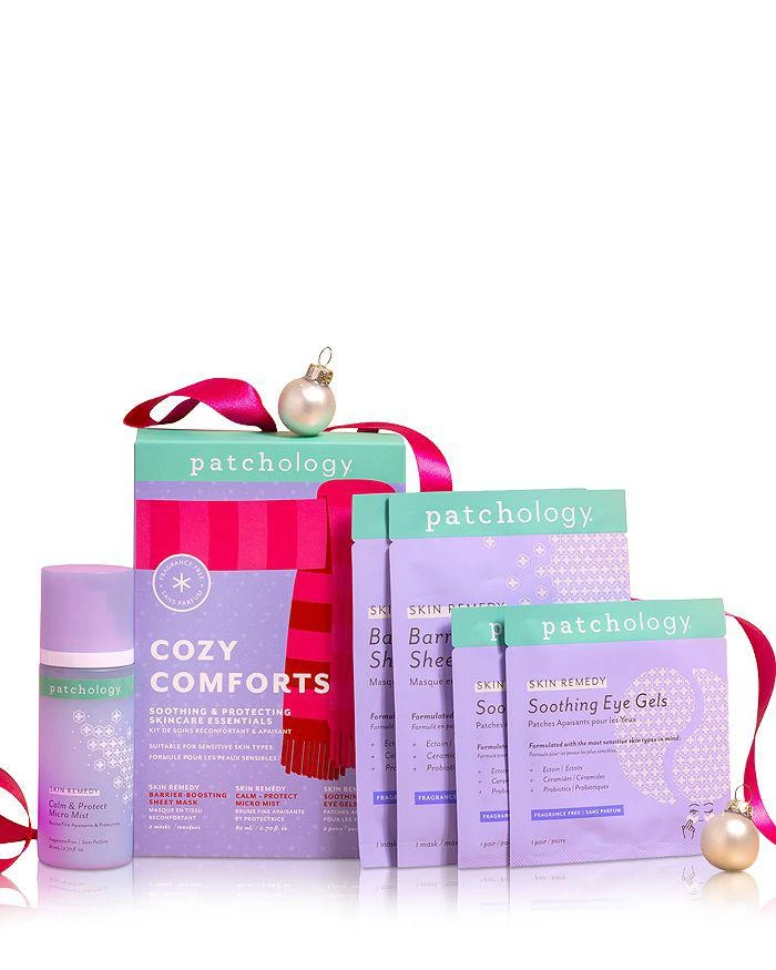 Patchology Cozy Comforts Soothing & Protecting Skincare Essentials Gift Set