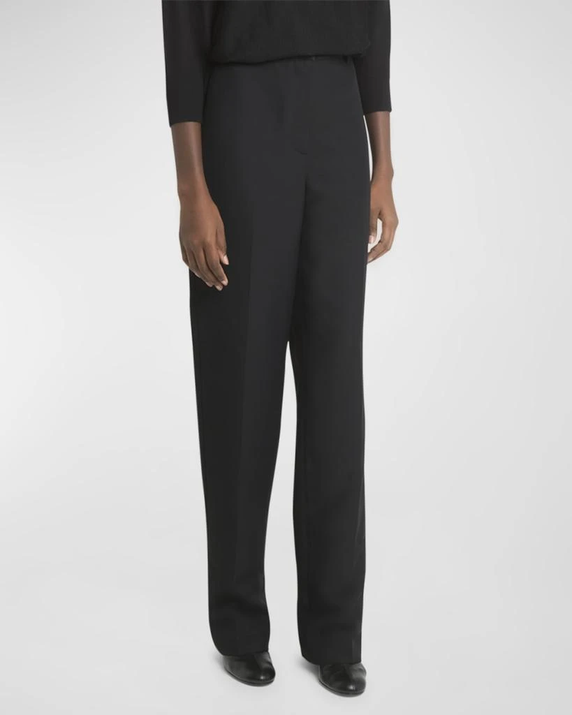 CO Mid-Rise Straight-Leg Vented Pants 2
