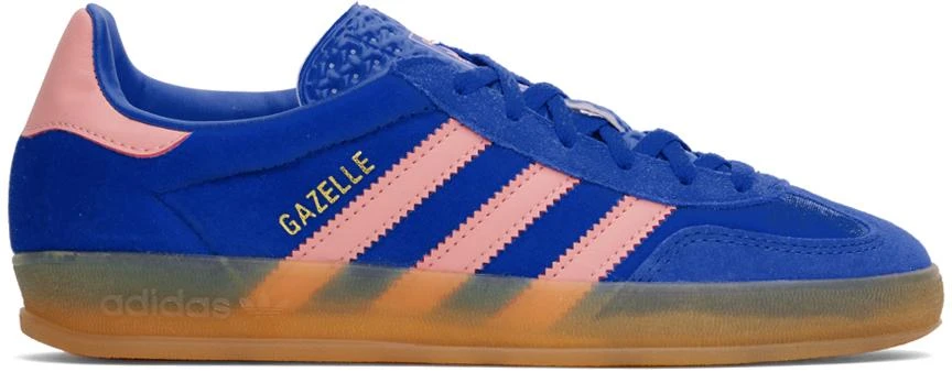 Shop Blue & Pink Gazelle Indoor Sneakers on Sale at BeyondStyle  Get 70%  Off Blue & Pink Gazelle Indoor Sneakers with Limited-Time Flash Deals,  Exclusive Discounts, and Special Offers. Enjoy Unbeatable