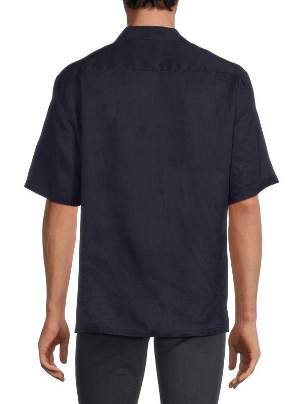 Theory Daze Linen Camp Shirt