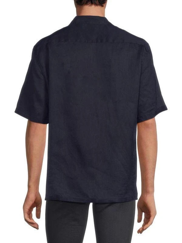 Theory Daze Linen Camp Shirt 2