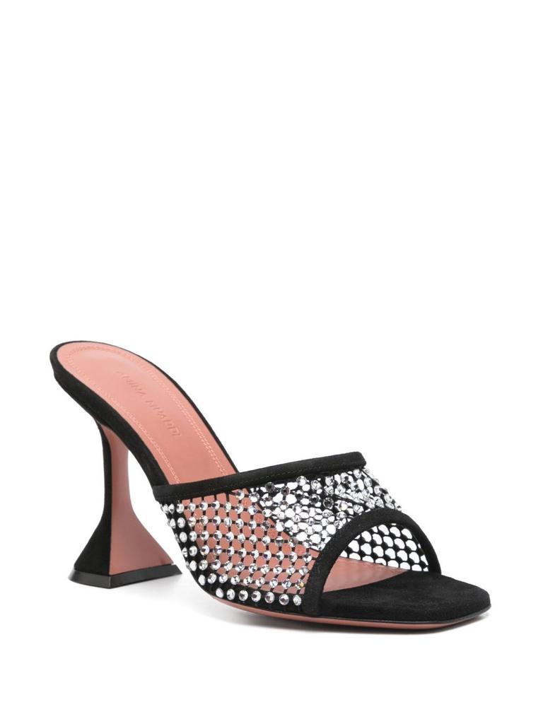 Amina Muaddi AMINA MUADDI - Lupita Crystal Mules