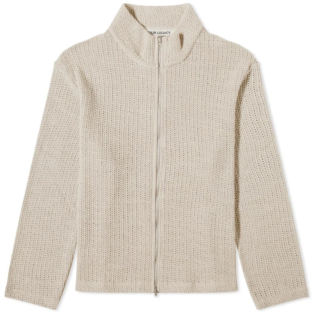 Our Legacy Our Legacy Shrunken Full Zip Polo 1