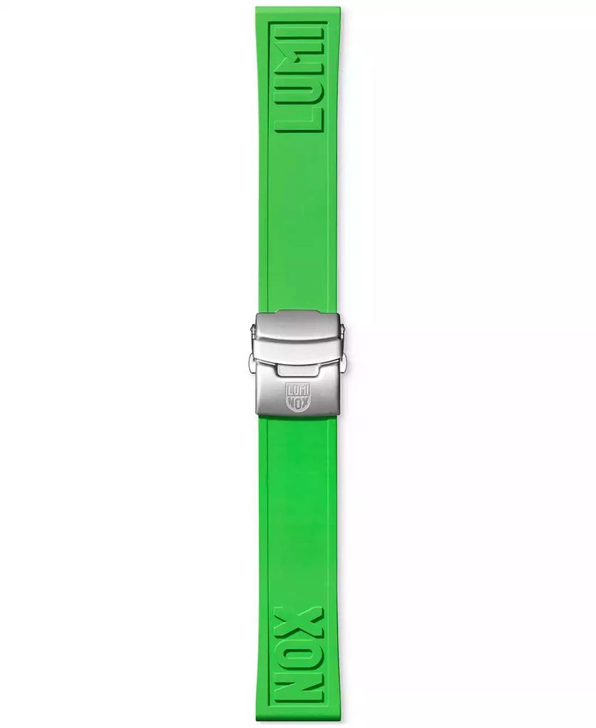 Luminox Interchangeable Green Rubber Watch Strap 1