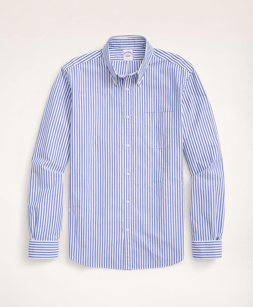 Brooks Brothers Friday Shirt, Poplin Bengal Stripe