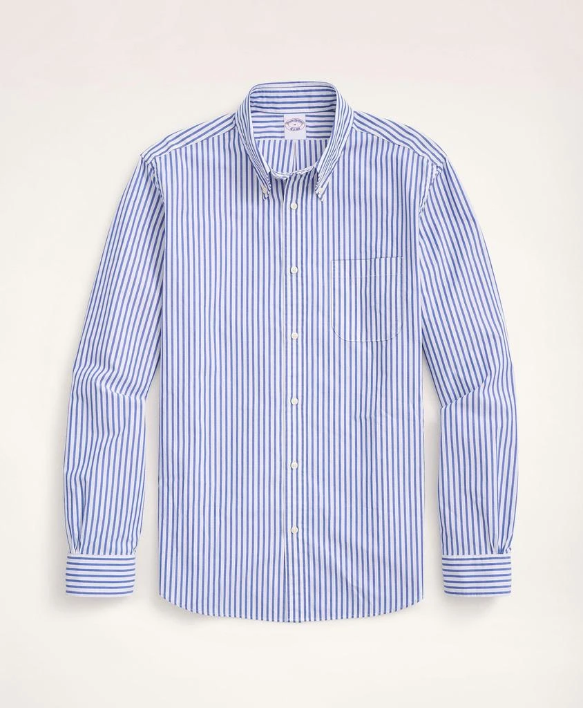 Brooks Brothers Friday Shirt, Poplin Bengal Stripe 1