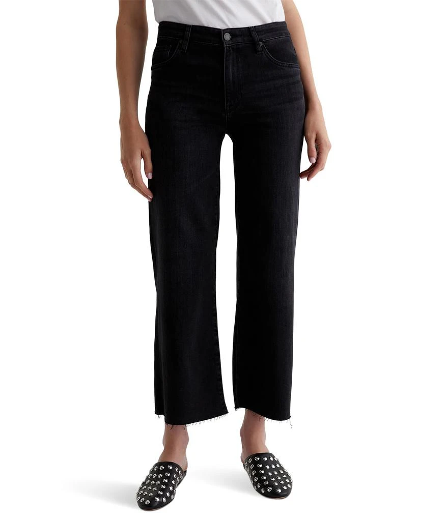 AG Jeans Saige Mid Rise Wide Leg Jeans in Glasgow 1