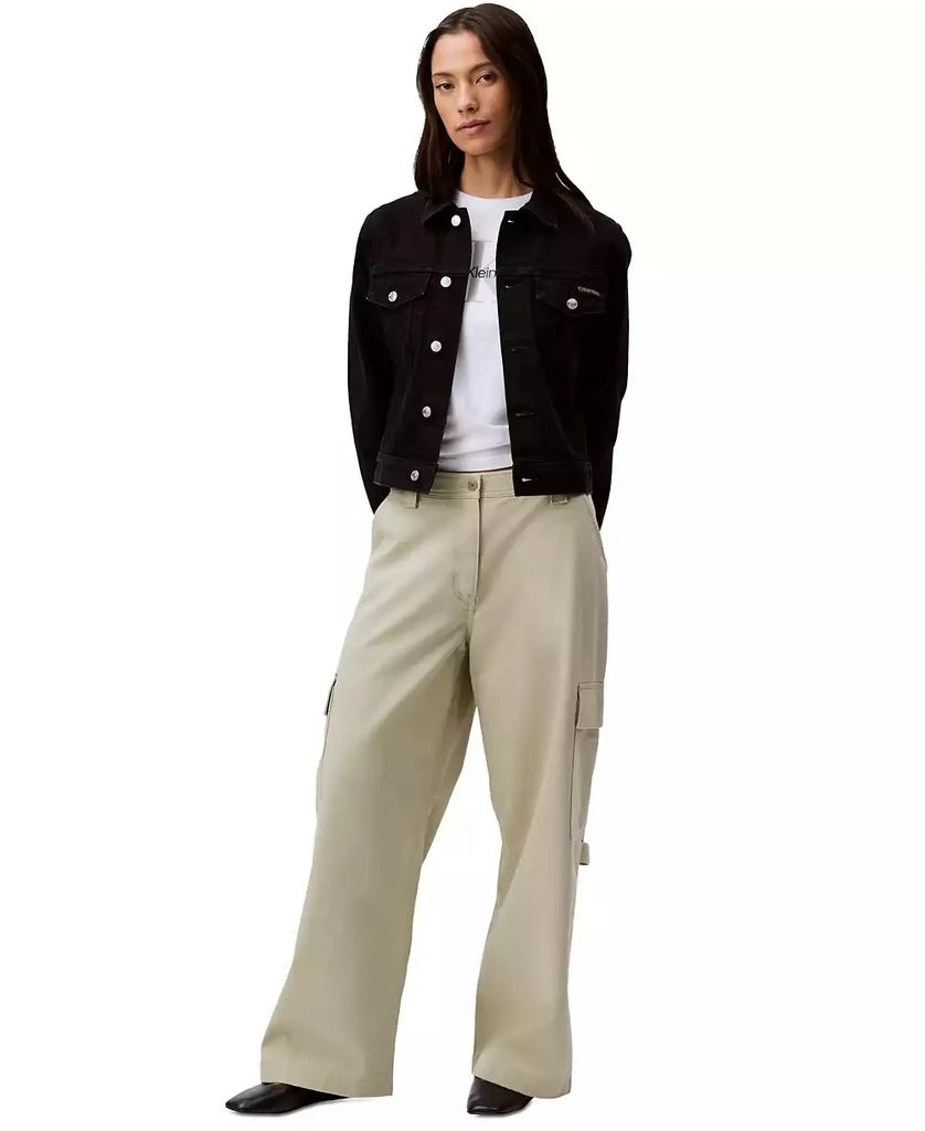Calvin Klein Women's Classic Denim Trucker Jacket 3