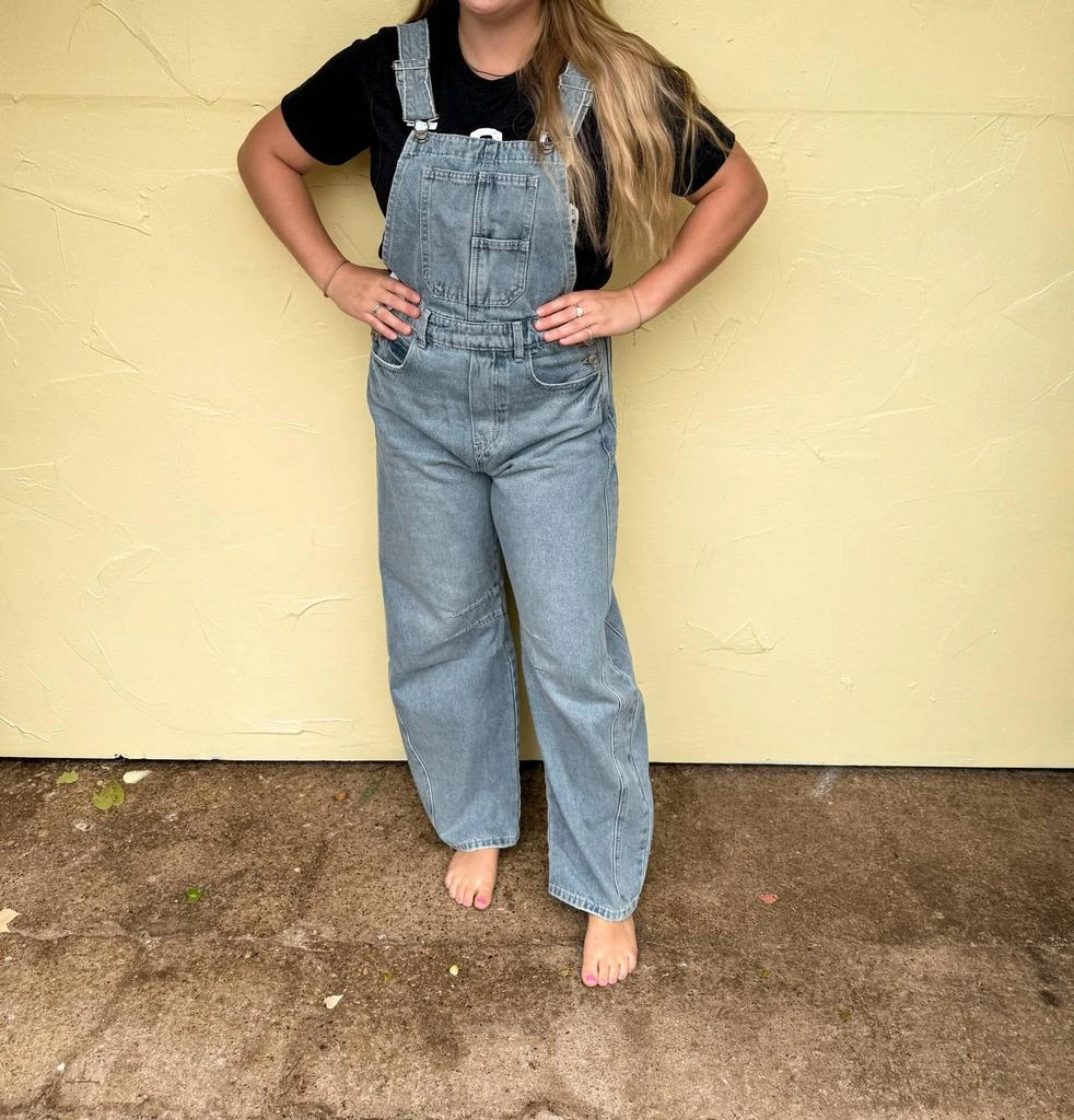 Sweet Lovely by Jen Sweet Lovely By Jen - Sunday Stroll Denim Overall